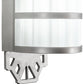 Meyda 6" Wide Lagoon Deco Wall Sconce- 204267
