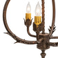 Meyda 12" Wide Antonia 3 Light Chandelier- 204679