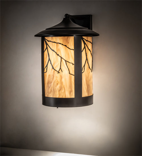 Meyda 16" Wide Fulton Branches Solid Mount Wall Sconce 205263