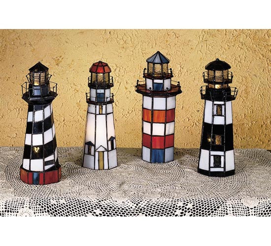 Meyda 10"H The Lighthouse on Hilton Head Accent Lamp 20538