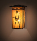 Meyda 12" Wide Scottsdale Mission Wall Sconce 20930