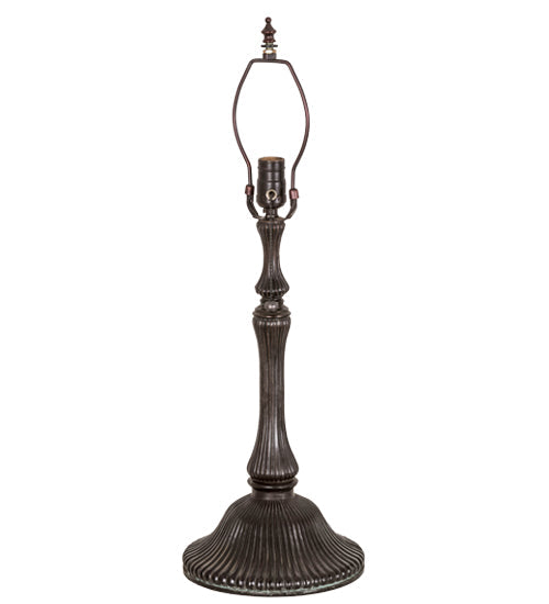 Meyda 17"H Ribbed Table Base 20943