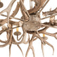 Meyda 84" Long Antlers Elk 8 Light Oblong Chandelier- 210039
