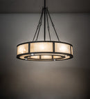 Meyda 49" Wide Smythe Craftsman Pendant 210299