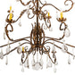 Meyda 56" Wide Valentina Chandelier- 211101
