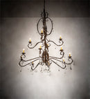 Meyda 56" Wide Valentina Chandelier- 211101