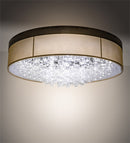 Meyda 70" Wide Cilindro Bulle Flushmount '211422