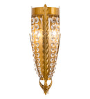 Meyda 6" Wide Chrisanne Crystal Wall Sconce- 211949