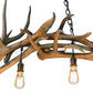 Meyda 69" Long Antlers Elk 8 Light Oblong Chandelier- 212262