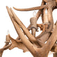 Meyda 55" Wide Antlers Elk & Fallow Deer 10 Light Chandelier- 212275