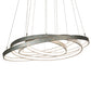 Meyda 48" Wide Anillo 4 Ring Cascading Pendant- 212728