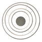 Meyda 48" Wide Anillo 4 Ring Cascading Pendant- 212728