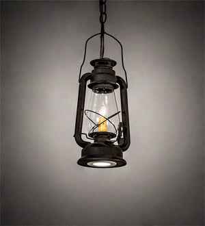 Meyda 7" Wide Miners Lantern Mini Pendant 212895