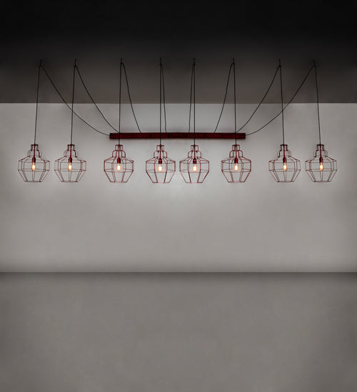 Meyda 156" Wide Troy 8 Light Pendant '213578