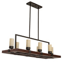 Meyda 48" Long Grand Terrace Oblong Pendant- 214544