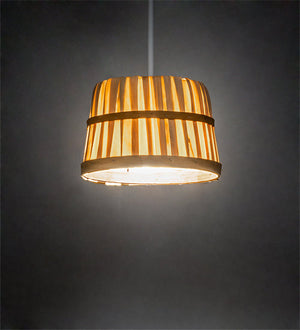 Meyda 11" Wide Bushel Basket Pendant '215231