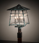 Meyda 18" Square Stillwater Post Mount '215763