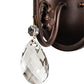 Meyda 5" Wide Antonia Wall Sconce- 217117