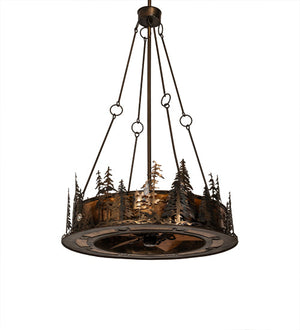 Meyda 48" Wide Tall Pines Chandel-Air- 217226