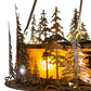 Meyda 48" Wide Tall Pines Chandel-Air- 217226