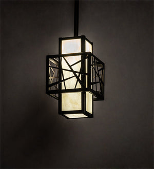 Meyda 7" Square Quadrato Rich Umador Pendant '217646