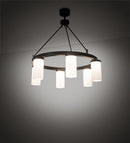 Meyda 46" Wide Loxley Needham 6 Light Chandelier '218501