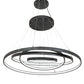Meyda 60" Wide Anillo 4 Light Cascading Pendant- 218915