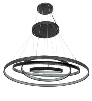 Meyda 60" Wide Anillo 4 Ring Cascading Pendant 218915