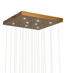 Meyda 36" Square Quadrato Cascading Pendant- 219359