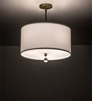 Meyda 18" Wide Cilindro Textrene Pendant '219402