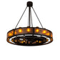 Meyda 48" Wide Smythe Craftsman 16 Light Chandel-Air- 219425