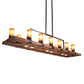 Meyda 72" Long Grand Terrace 14 Light Oblong Chandelier- 220740