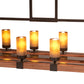 Meyda 72" Long Grand Terrace 14 Light Oblong Chandelier- 220740