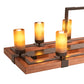 Meyda 72" Long Grand Terrace 14 Light Oblong Chandelier- 220740