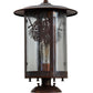 Meyda 10" Wide Fulton Winter Pine Pier Mount '220788