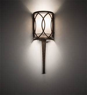 Meyda 6" Wide Ashville Wall Sconce 221009
