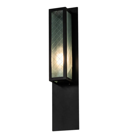 Meyda 6" Wide Quadrato Diamond Wall Sconce '221673