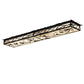 Meyda 62" Long Whispering Pines Oblong Flushmount- 221767