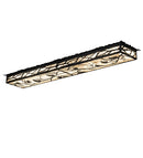 Meyda 62" Long Whispering Pines Oblong Flushmount- 221767