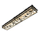 Meyda 62" Long Whispering Pines Oblong Flushmount- 221767