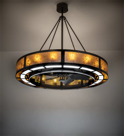 Meyda 48" Wide Smythe Craftsman Chandel-Air- 222207