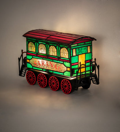 Meyda 10.5" Long Train Carriage Lighted Sculpture- 222394