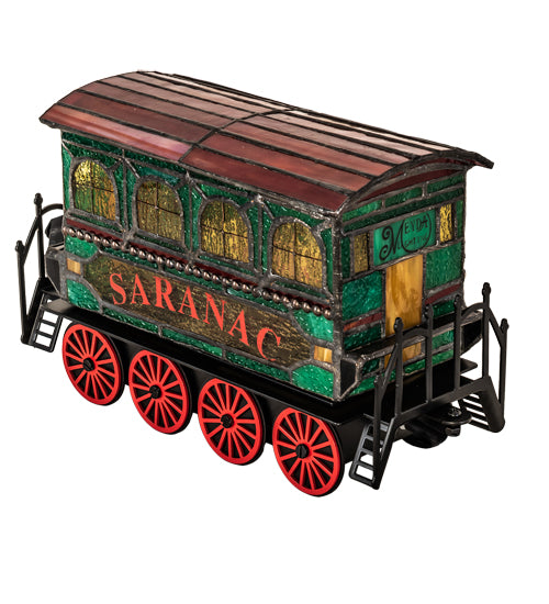 Meyda 10.5" Long Train Carriage Lighted Sculpture- 222394