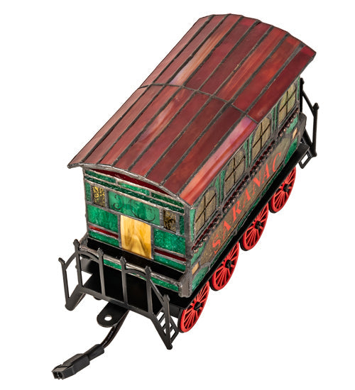 Meyda 10.5" Long Train Carriage Lighted Sculpture- 222394