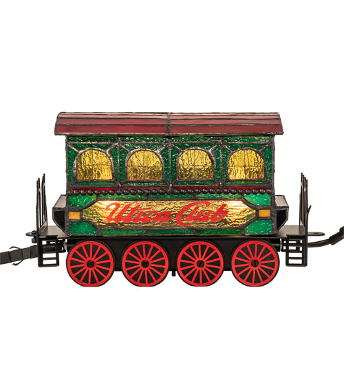 Meyda 10.5" Long Train Carriage Lighted Sculpture- 222394