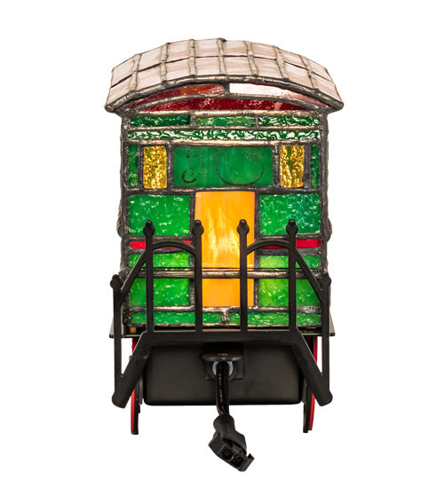 Meyda 10.5" Long Train Carriage Lighted Sculpture- 222394