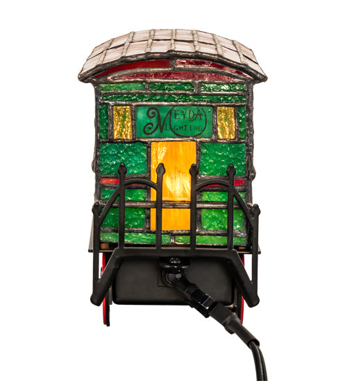 Meyda 10.5" Long Train Carriage Lighted Sculpture- 222394
