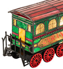 Meyda 10.5" Long Train Carriage Lighted Sculpture- 222394
