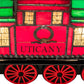 Meyda 10.5" Long Train Caboose Lighted Sculpture- 222395