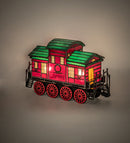 Meyda 10.5" Long Train Caboose Lighted Sculpture '222395
